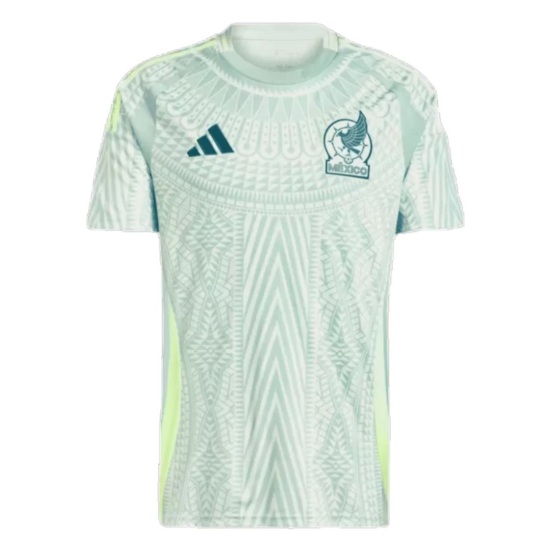 Mexico 2024 Away Jersey Shirt (Add Your Own Name & Number)