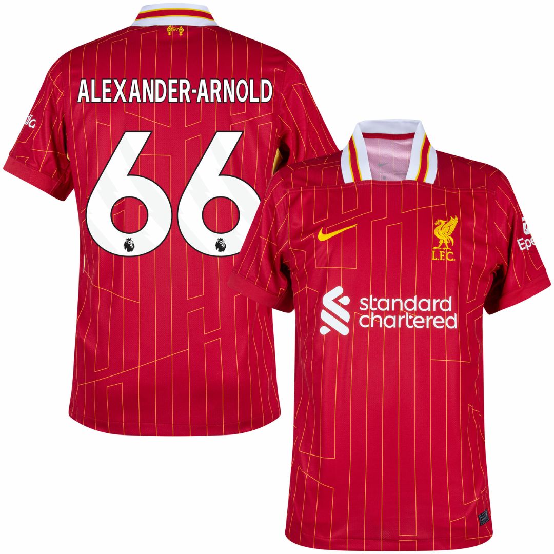 Liverpool 2024/25 Alexander-Arnold #66 Home Jersey Shirt