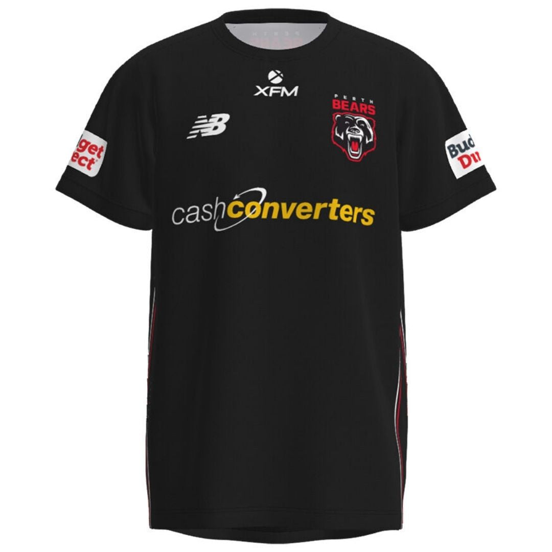 Perth Bears 2027 Black Training Shirt