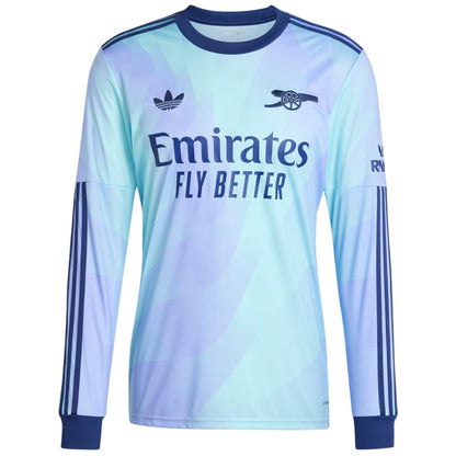 Arsenal Gunners 2024/25 Saka #7 Long Sleeve 3rd Jersey Shirt