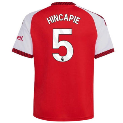 Arsenal Gunners 2026/27 Hincapie #5 Home Jersey Shirt