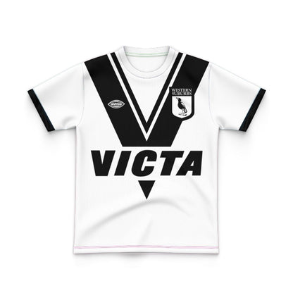 Western Suburbs Magpies 1978 Kids Retro Alternate Jersey