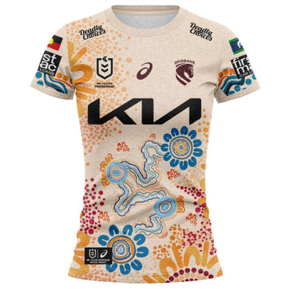 Brisbane Broncos 2026 Women's Indigenous Shirt