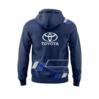 North Queensland Cowboys 2025 Navy Blue Training Hoodie with Zipper