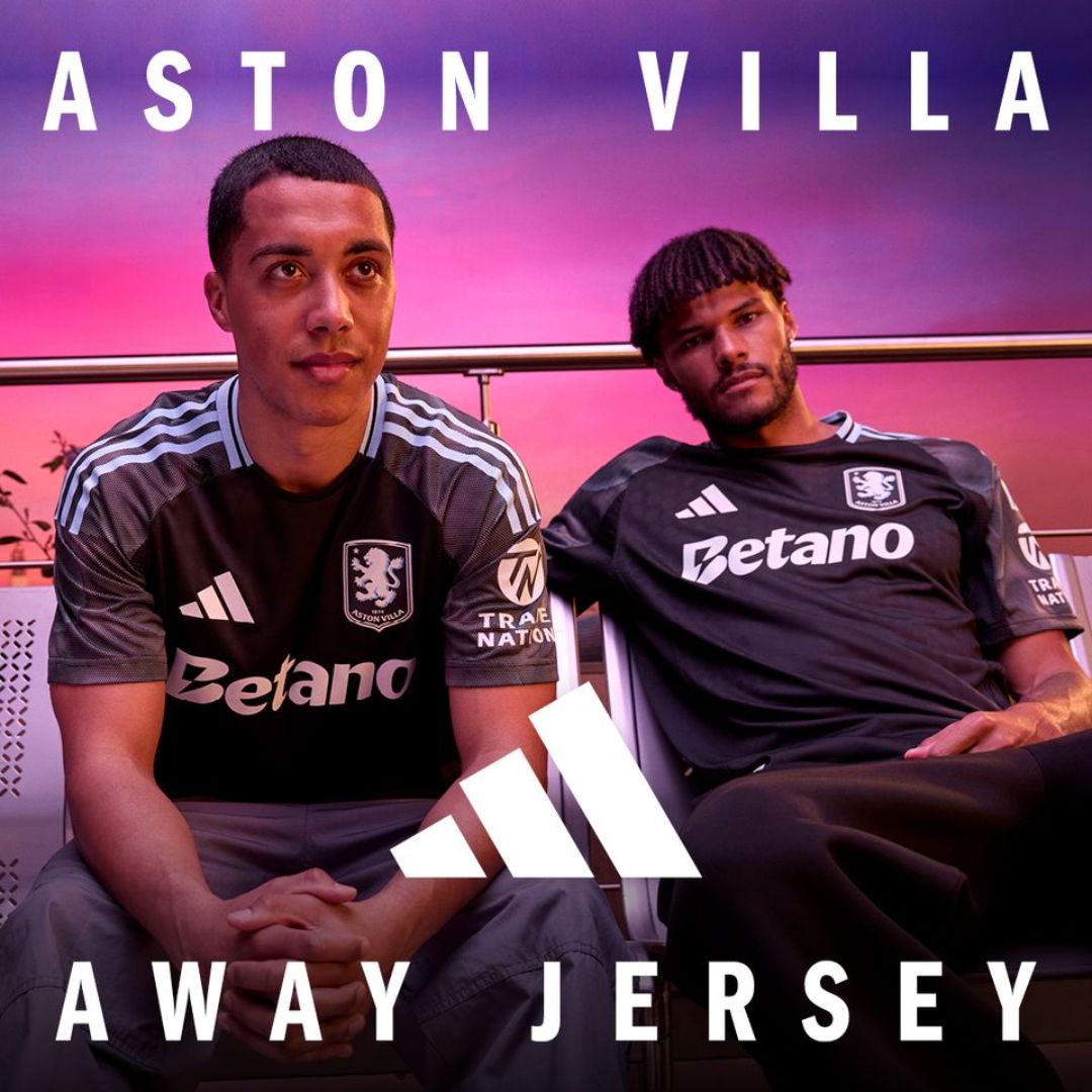 Aston Villa 2025/26 Away Jersey Shirt