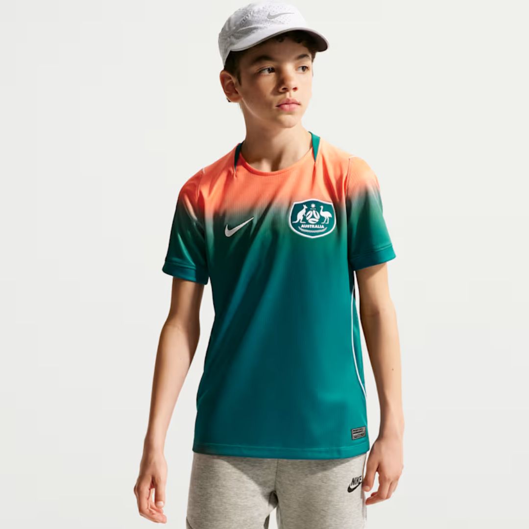 Australian Socceroos 2026 Kids World Cup Away Jersey Shirt
