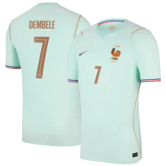 France 2026 World Cup Dembele #7 Away Jersey Shirt