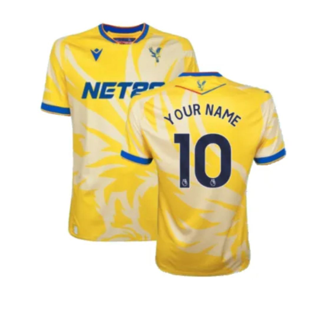 Crystal Palace 2024/25 Away Jersey Shirt Kit (Add Your Own Name & Number)