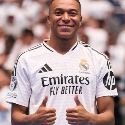 Real Madrid 2024/25 Mbappé #9 Home Jersey Shirt