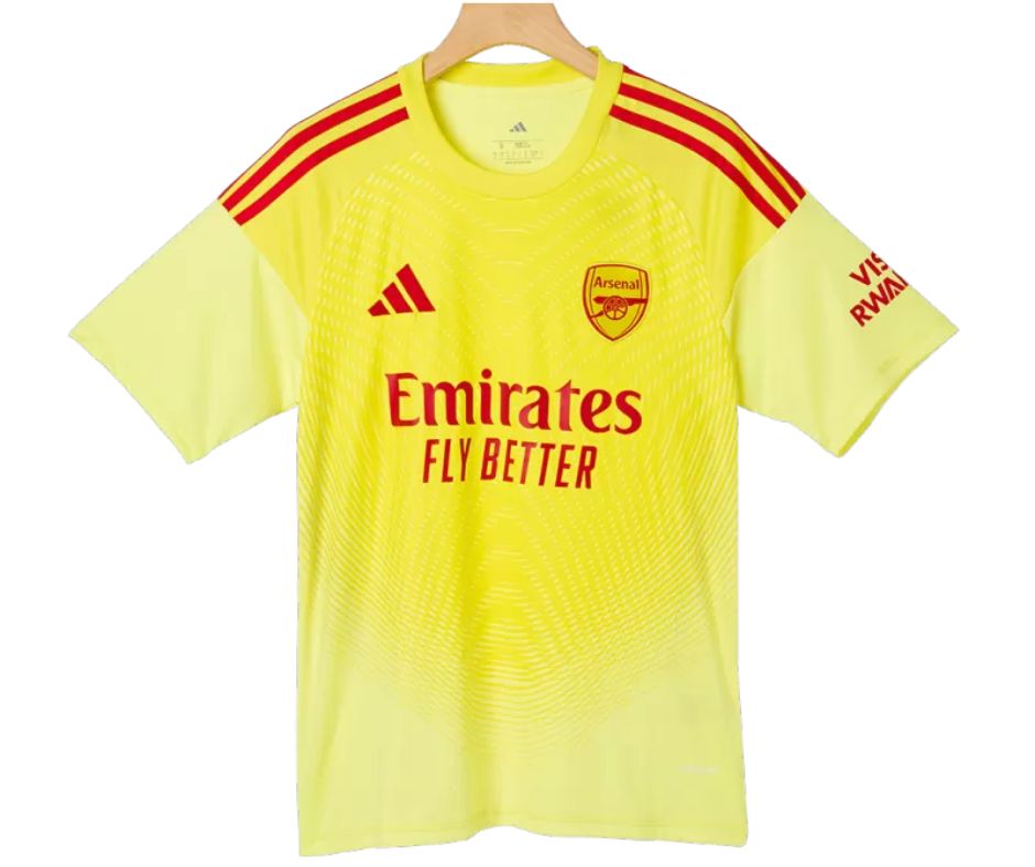 Arsenal Gunners 2025/26 Goalkeeper Jersey Shirt