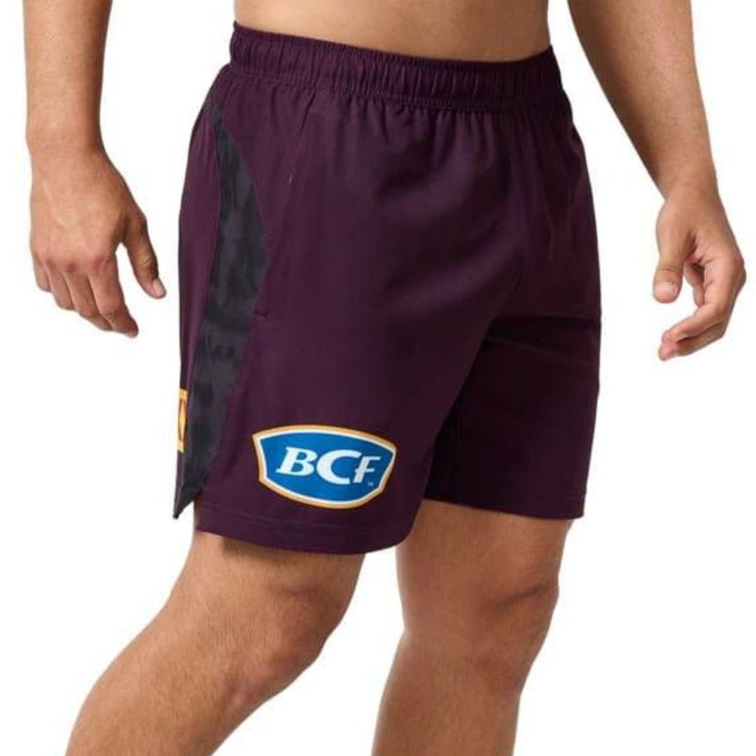 Brisbane Broncos 2025 Home Gym Shorts