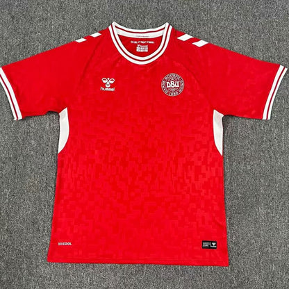 Denmark Euro 2024 Home Jersey Shirt
