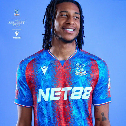 Crystal Palace 2024/25 Home Jersey Shirt (Add Your Own Name & Number)