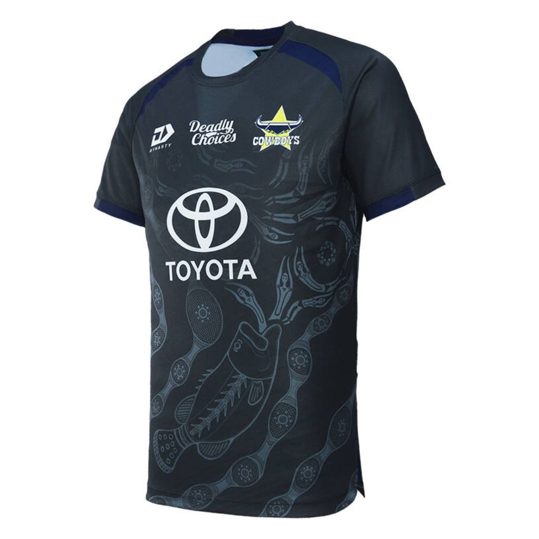 North Queensland Cowboys 2024 Indigenous Training Shirt