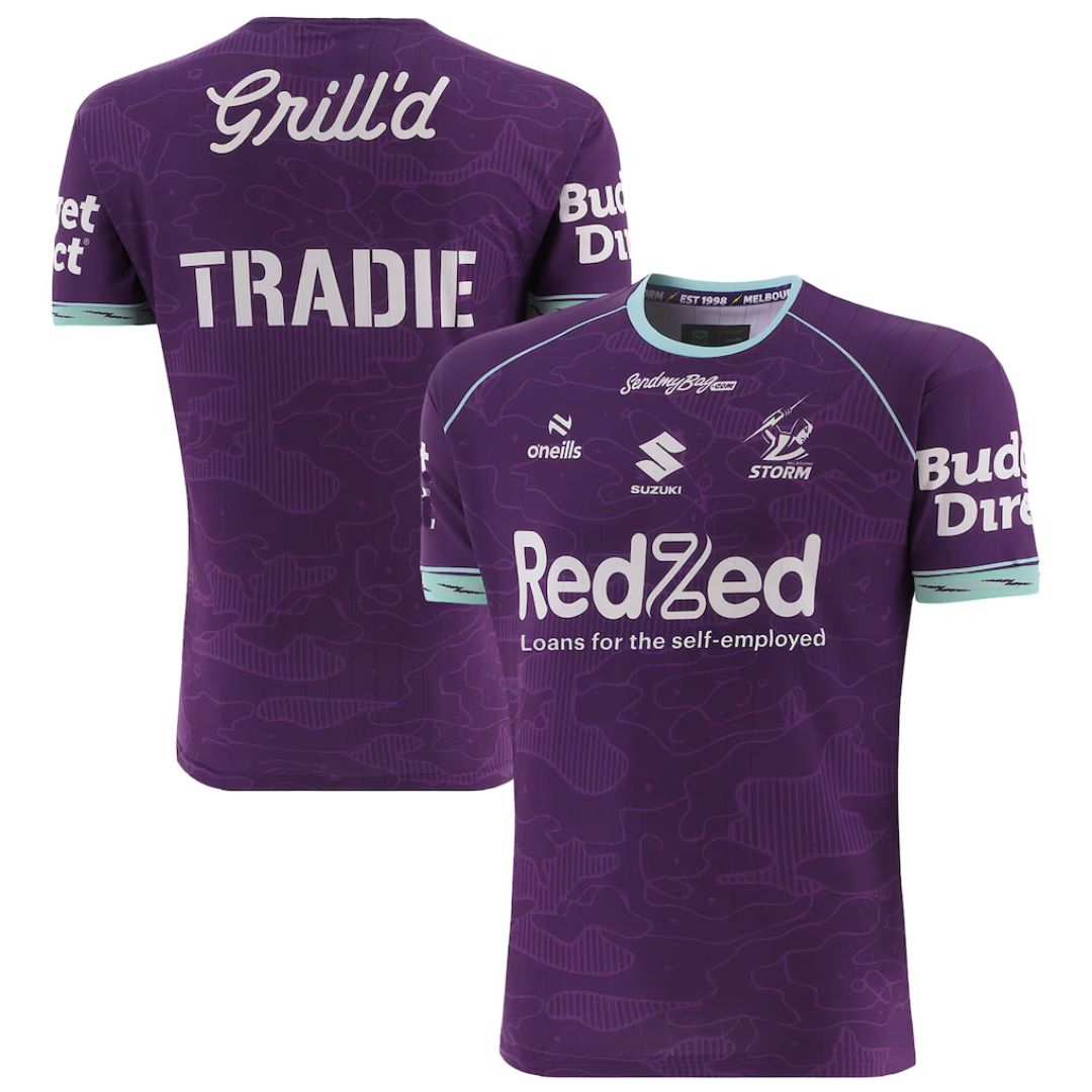 Melbourne Storm 2026 Purple Training Shirt