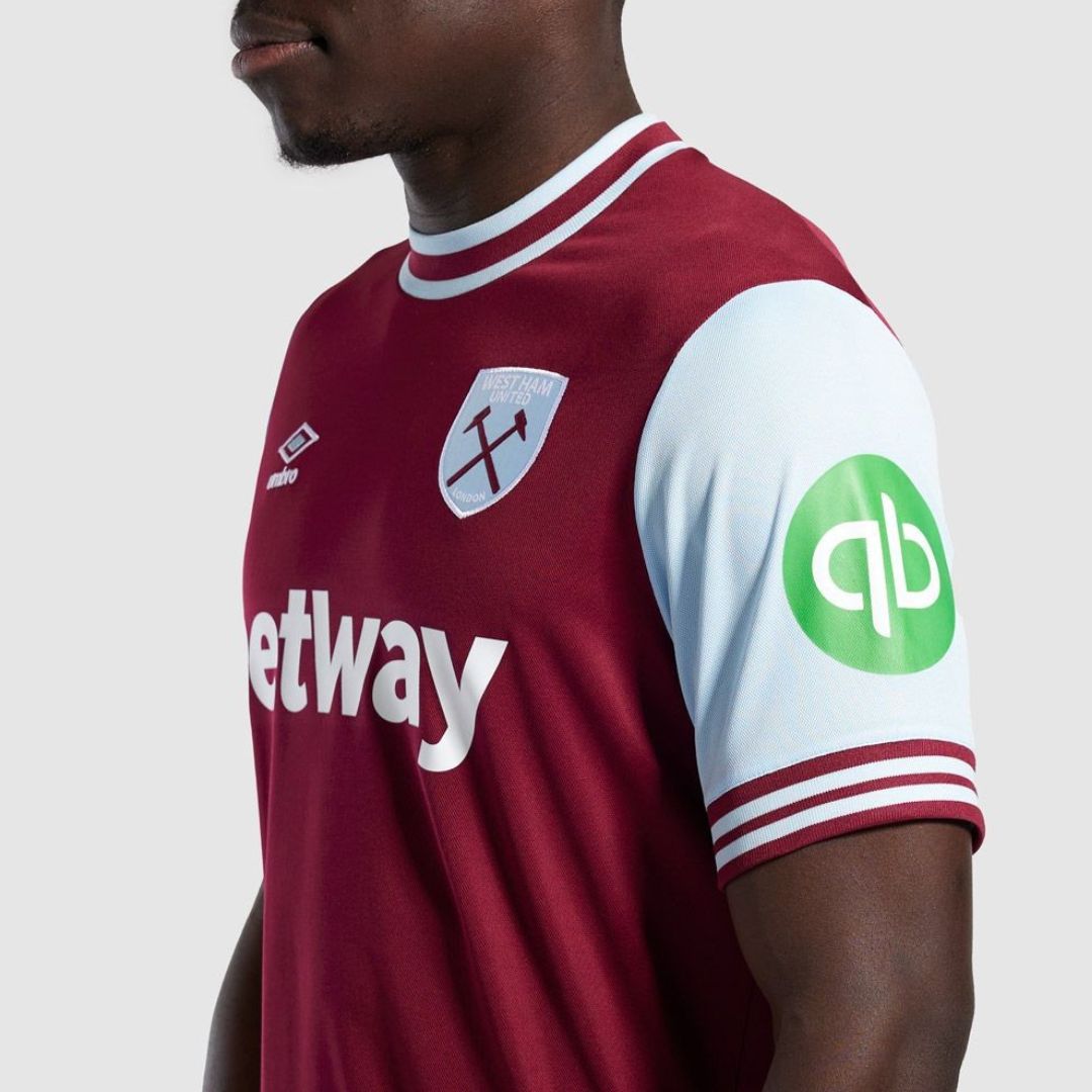 West Ham United 2024/25 Home Jersey Shirt (Add Your Own Name & Number)