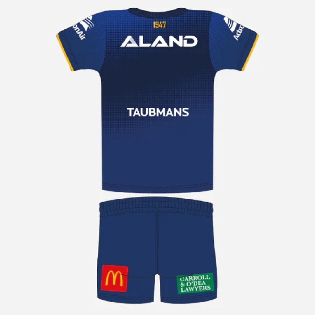 Parramatta Eels 2025 Kids Home Jersey and Shorts Kit