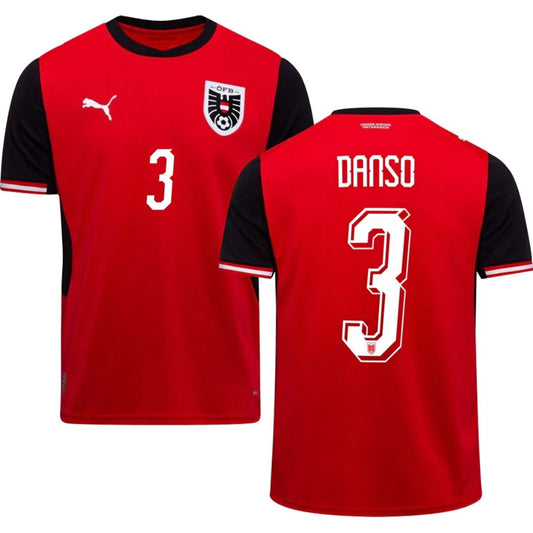 Austria 2026 World Cup Danso #3 Home Jersey Shirt