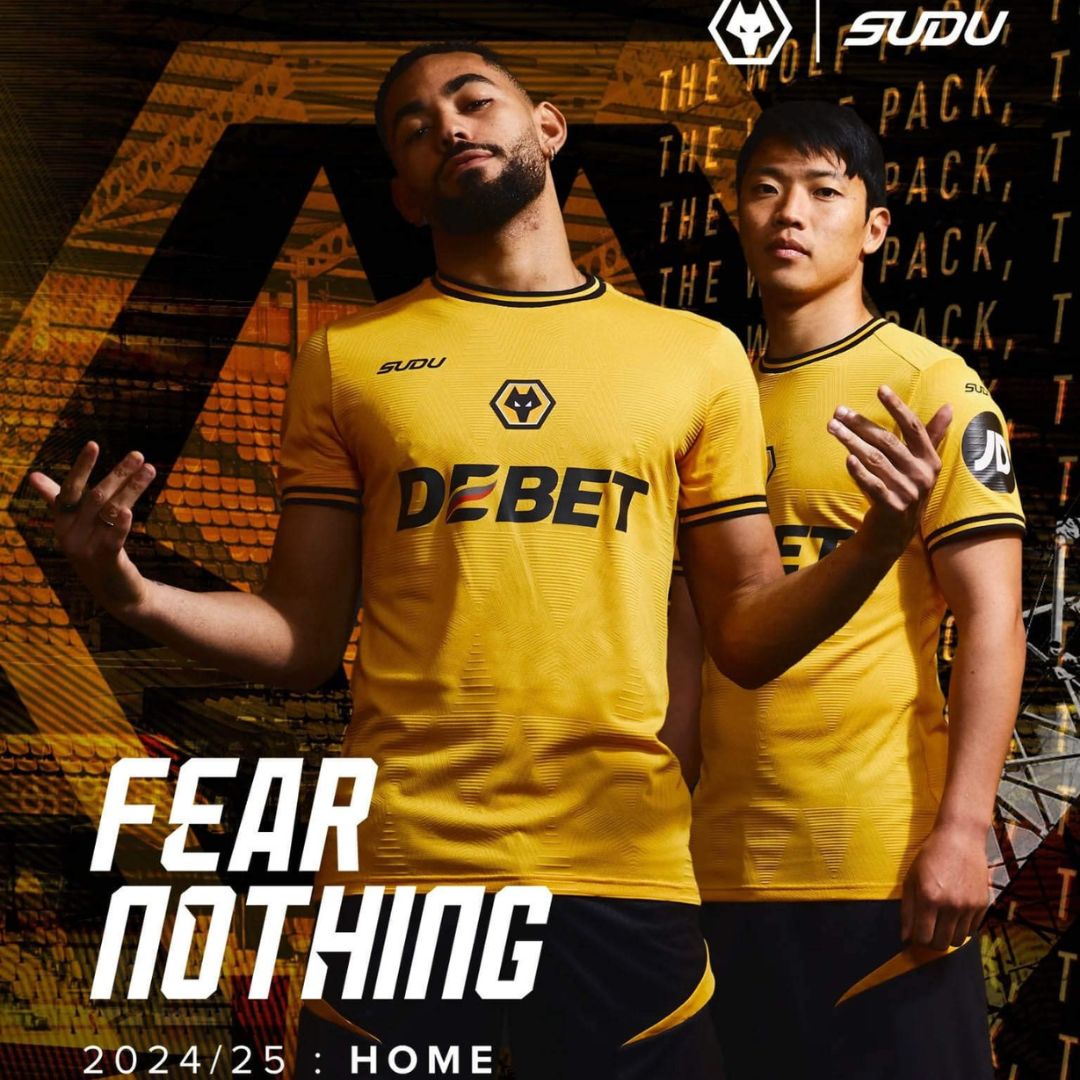 Wolverhampton Wanderers 2024/25 Home Jersey Shirt Player's Edition