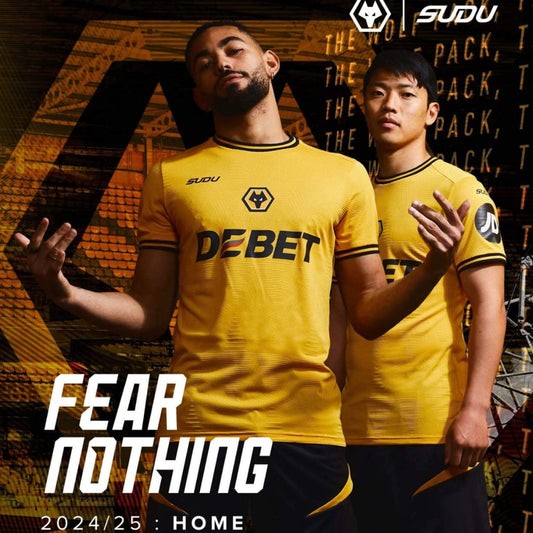 Wolverhampton Wanderers 2024/25 Home Jersey Shirt Player's Edition