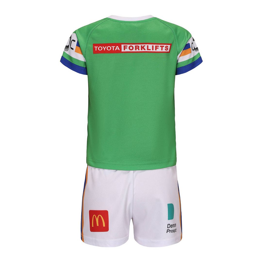 Canberra Raiders 2025 Kids Home Jersey and Shorts Kit