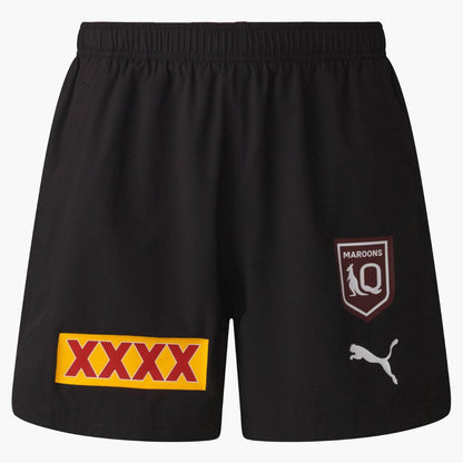Queensland Maroons 2024 State Of Origin Black Training Gym Shorts