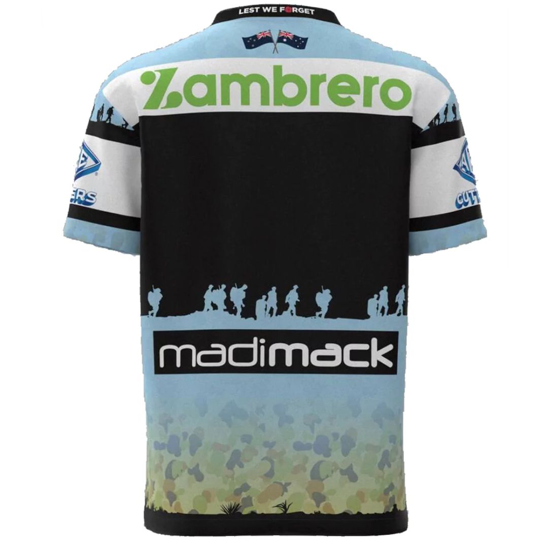 Cronulla Sutherland Sharks ANZAC Jersey