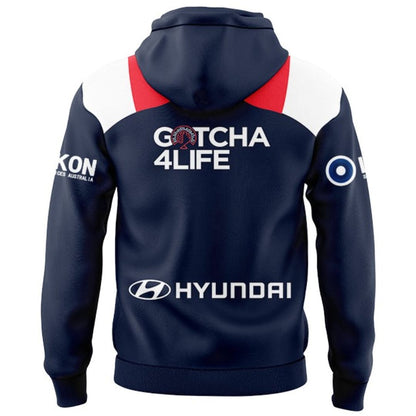 Sydney Roosters 2024 Home Hoodie with Zipper