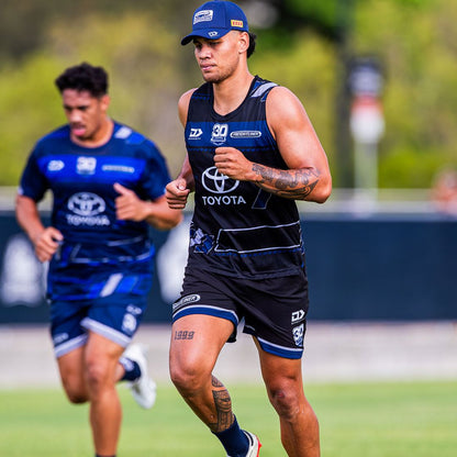 North Queensland Cowboys 2025 Black Training Singlet