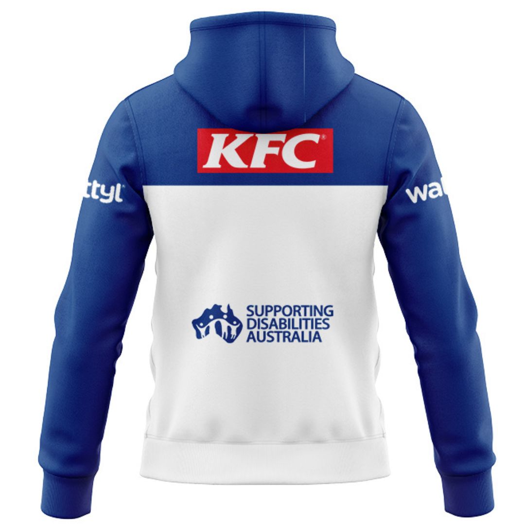 Canterbury Bankstown Bulldogs 2026 Home Hoodie with Zipper