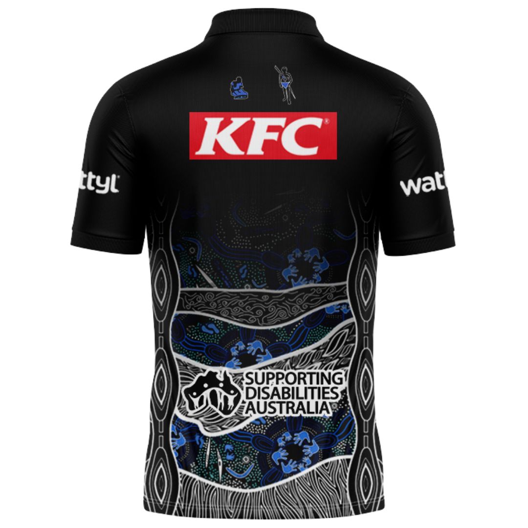 Canterbury Bankstown Bulldogs 2026 Indigenous Training Polo Shirt
