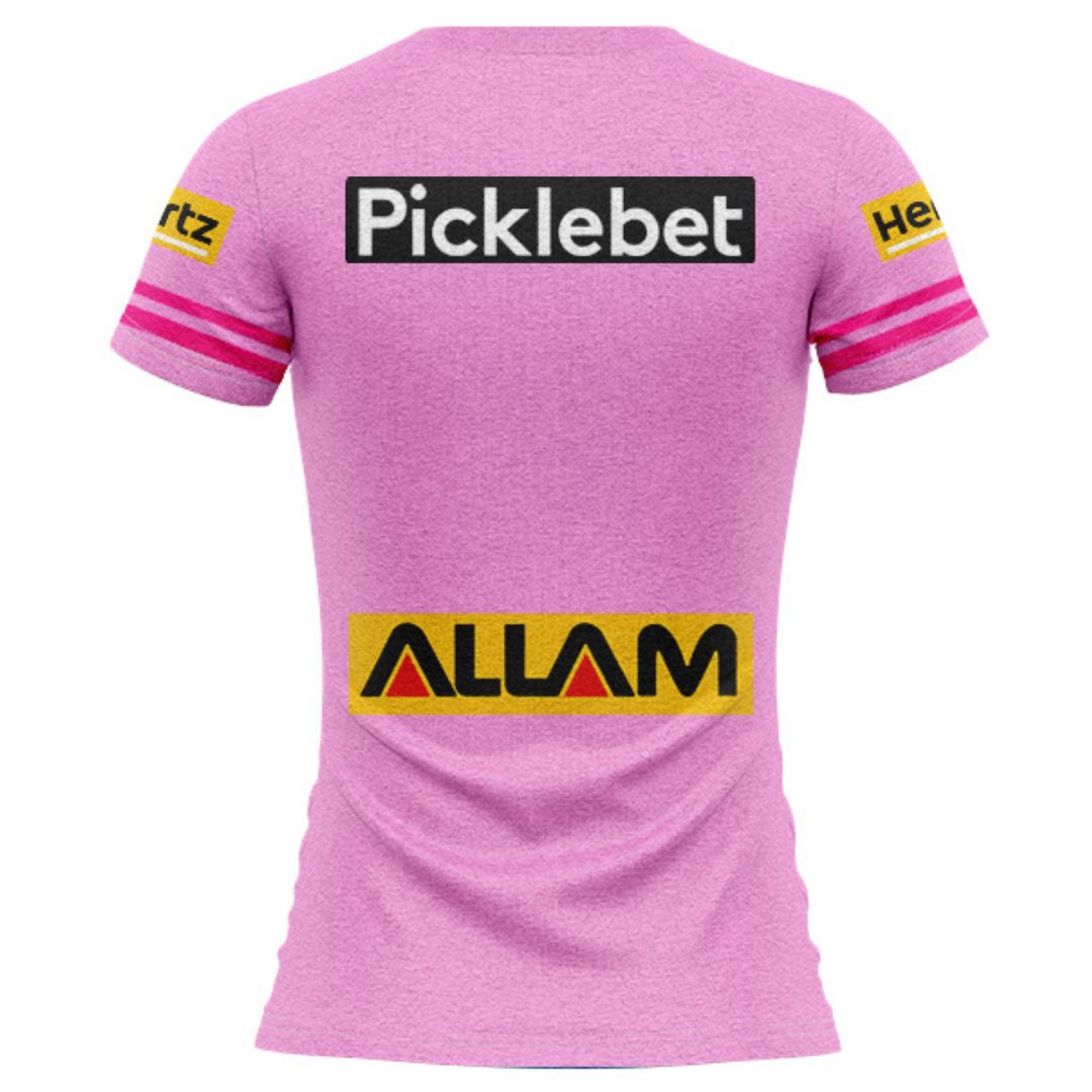 Penrith Panthers 2026 Women's Pink Training Shirt