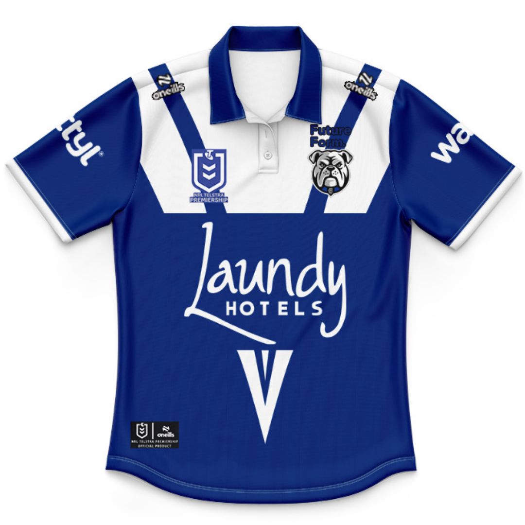 Canterbury Bankstown Bulldogs 2026 Kids Away Polo Shirt