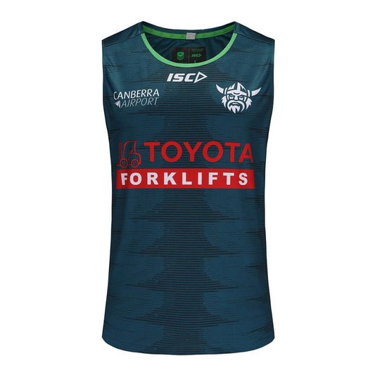 Canberra Raiders 2025 Jungle Training Singlet