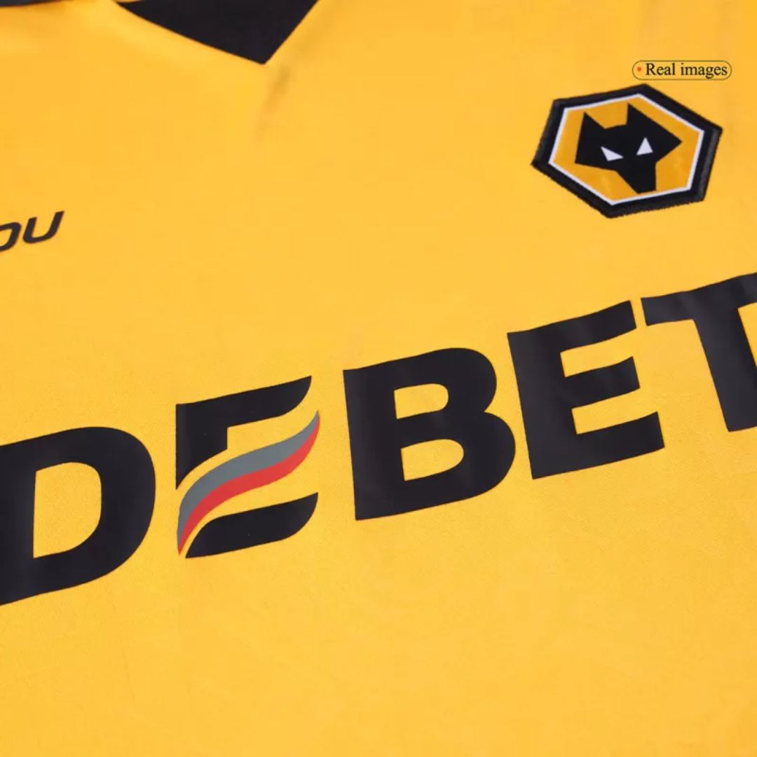 Wolverhampton Wanderers 2025/26 Home Jersey Shirt