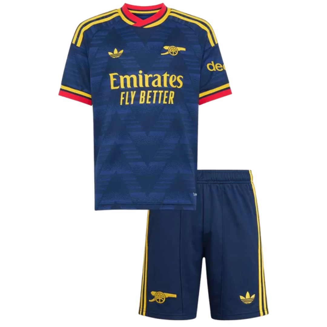 Arsenal Gunners 2026/27 Kid's Away Jersey and Shorts Kit