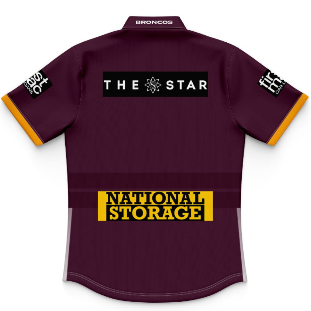 Brisbane Broncos 2026 Kids Home Polo Shirt