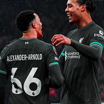 Liverpool 2024/25 Virgil #4 Away Jersey Shirt