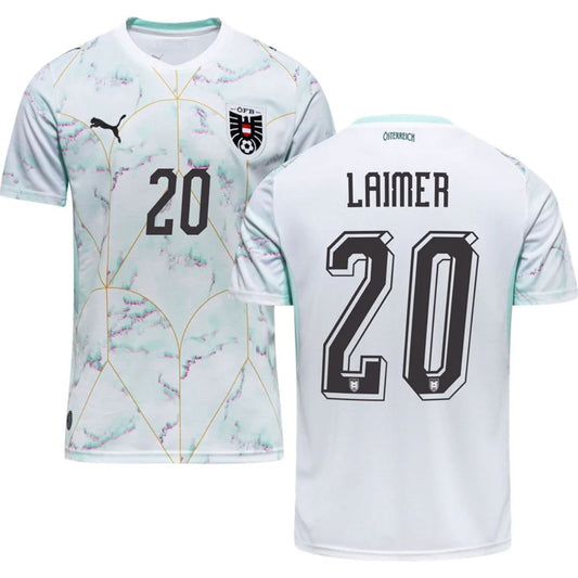 Austria 2026 World Cup Laimer #20 Away Jersey Shirt