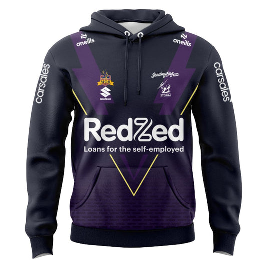 Melbourne Storm 2025 Warm Up Hoodie