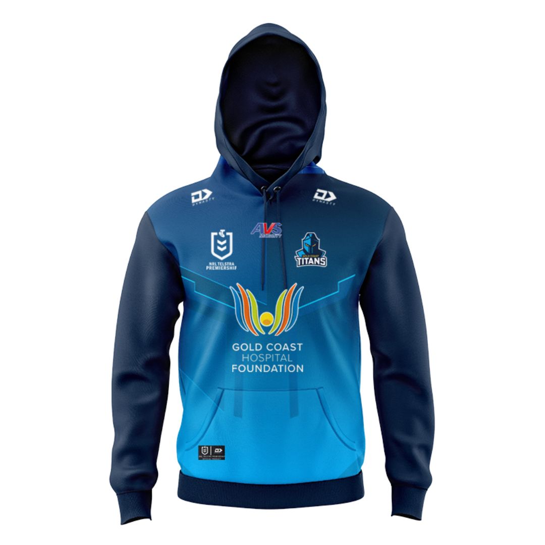 Gold Coast Titans 2025 Kids Junior Home Hoodie