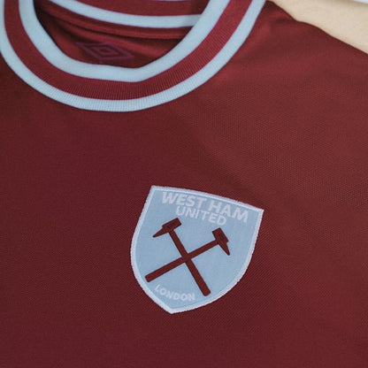 West Ham United 2024/25 Home Jersey Shirt (Add Your Own Name & Number)