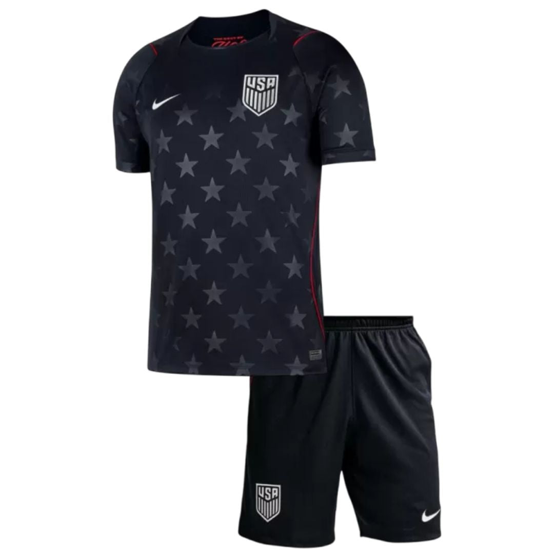 United States 2026 World Cup Kids Away Jersey Shirt and Shorts Kit