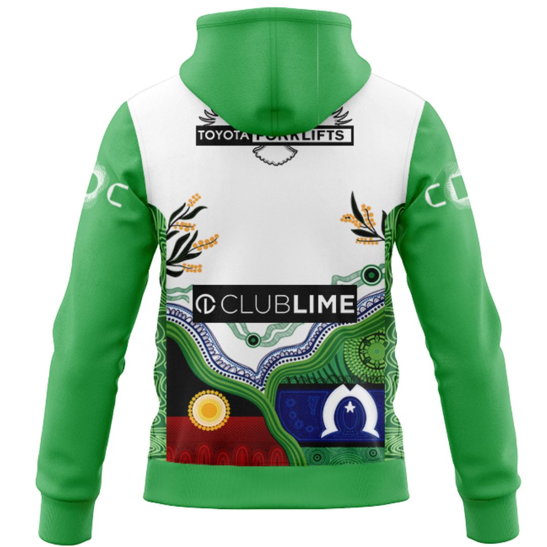 Canberra Raiders 2026 Indigenous Hoodie with Zipper