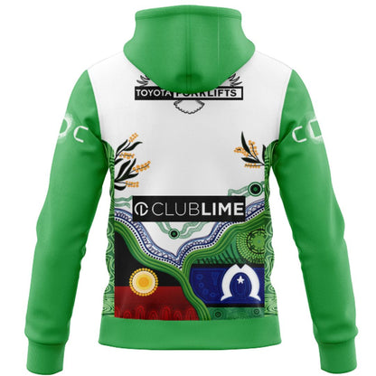 Canberra Raiders 2026 Indigenous Hoodie with Zipper