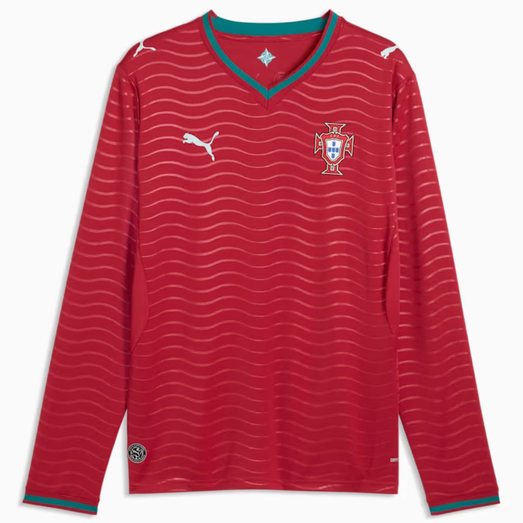 Portugal 2026 Soccer World Cup of Football Players Edition Long Sleeve Home Jersey Shirt