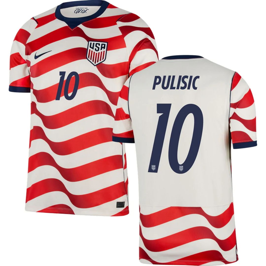 United States 2026 World Cup Pulisic #10 Home Jersey Shirt