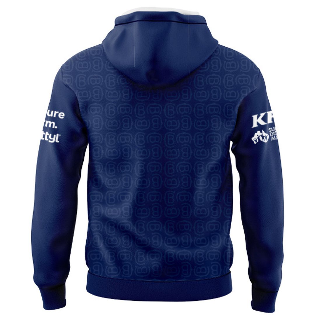 Canterbury Bankstown Bulldogs 2026 Blue Media Hoodie
