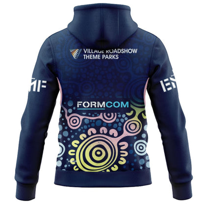 Gold Coast Titans 2026 Indigenous Hoodie with Zipper