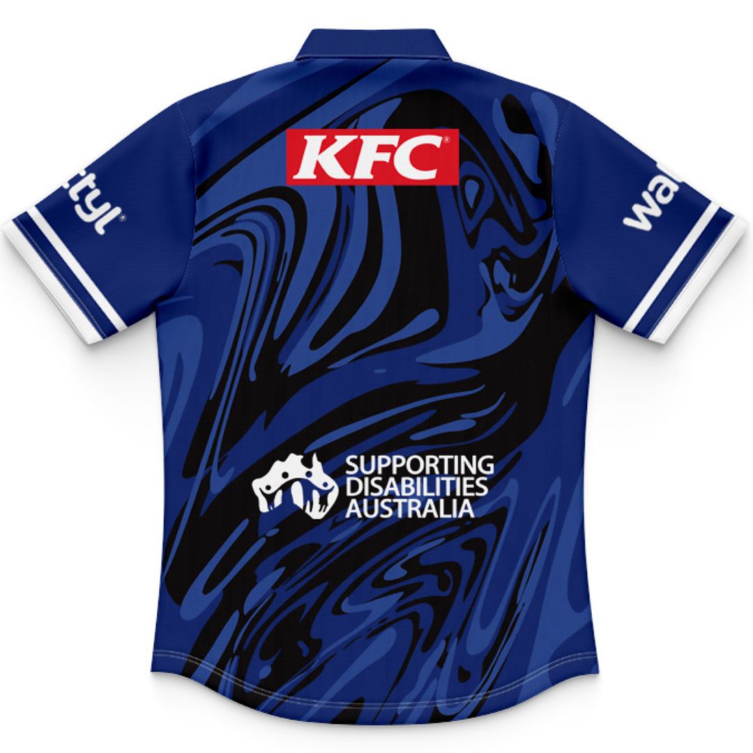 Canterbury Bankstown Bulldogs 2026 Kids Training Polo Shirt
